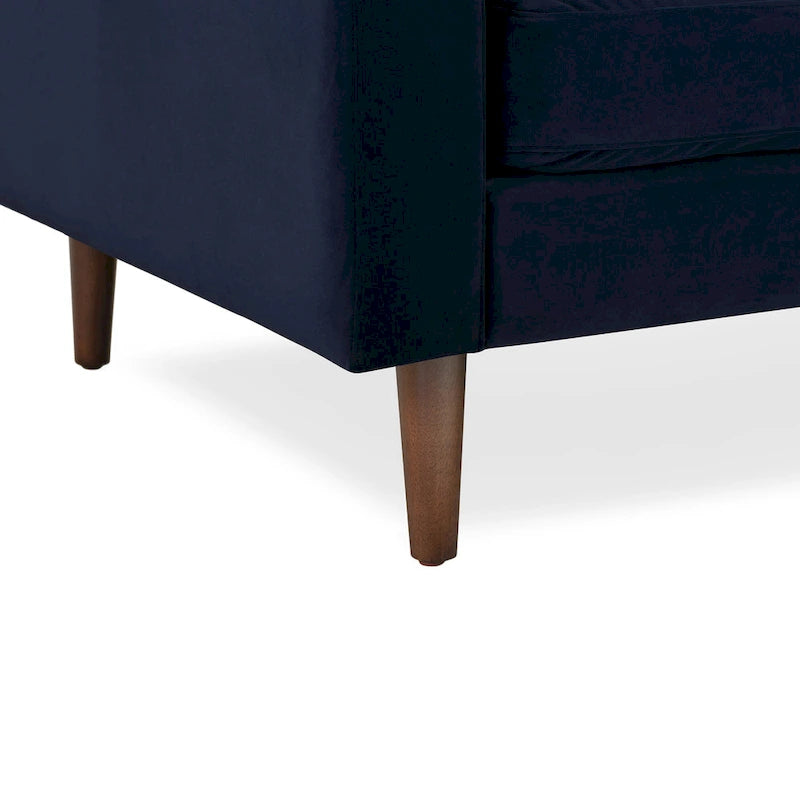 Poly & Bark Napa Fabric Lounge Chair-16