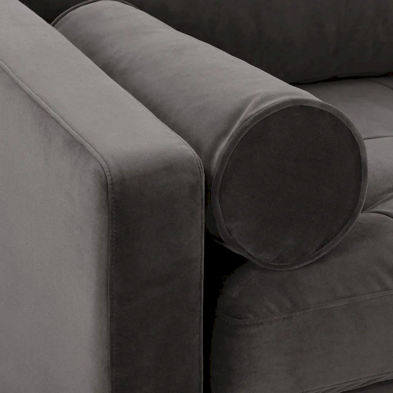 Poly & Bark Napa Fabric Lounge Chair-31