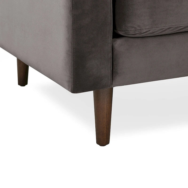 Poly & Bark Napa Fabric Lounge Chair-32