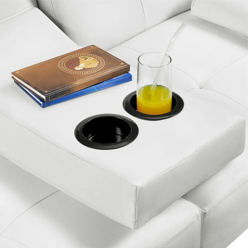 Yaheetech Faux Leather Convertible Futon Sofa Bed 3-In-1 Adjustable Futon Couch-29