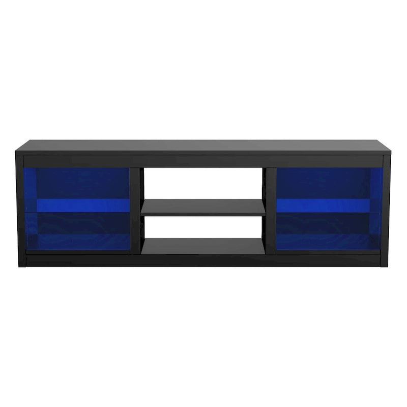 66 Modern RGB LED TV Stand Console Table for TV's up to 75-4