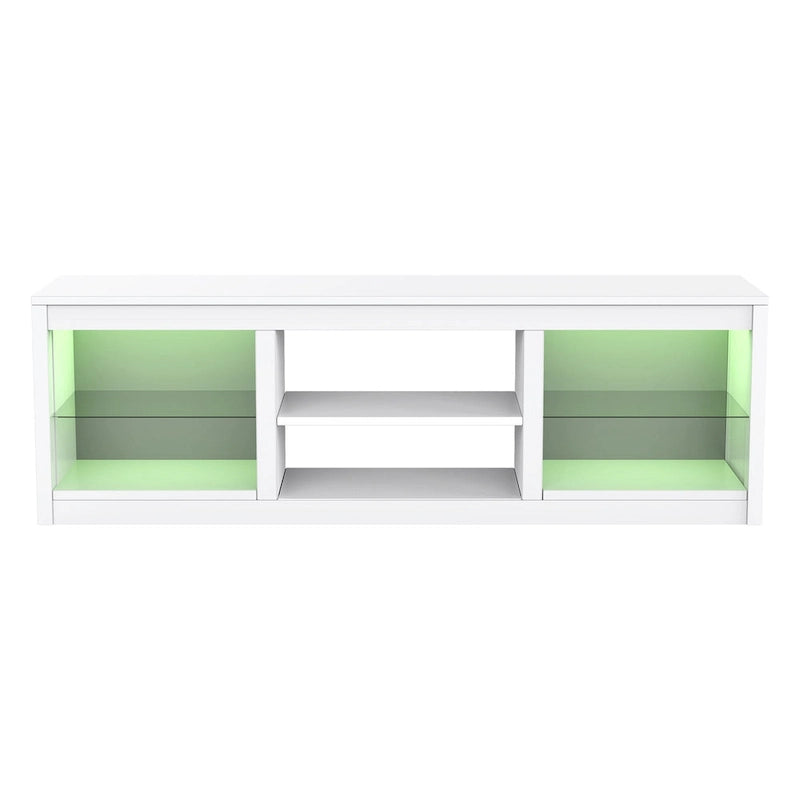 66 Modern RGB LED TV Stand Console Table for TV's up to 75-17