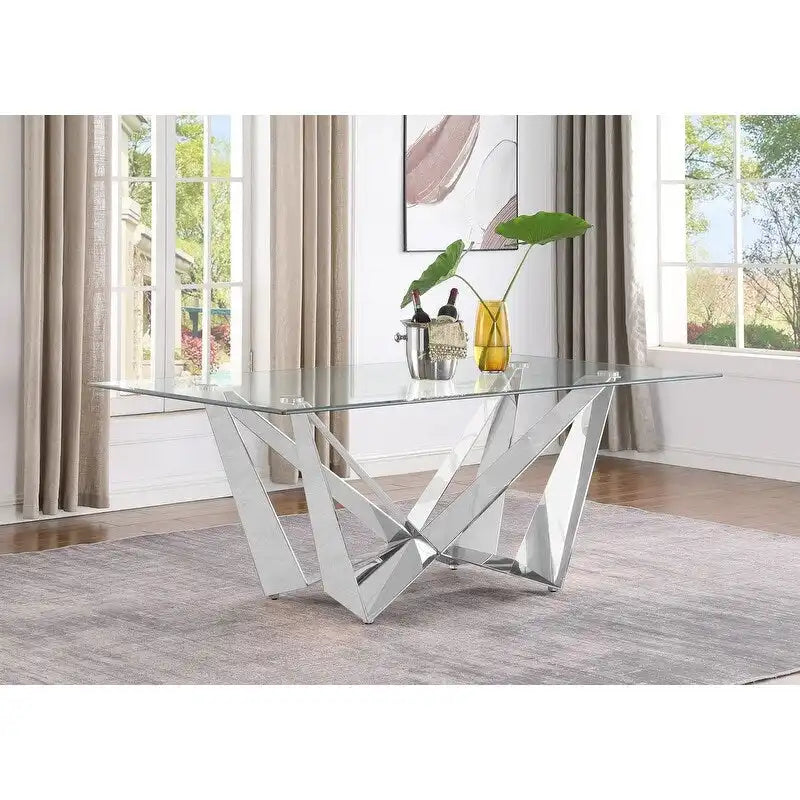 Best Quality Furniture Glass Dining Table