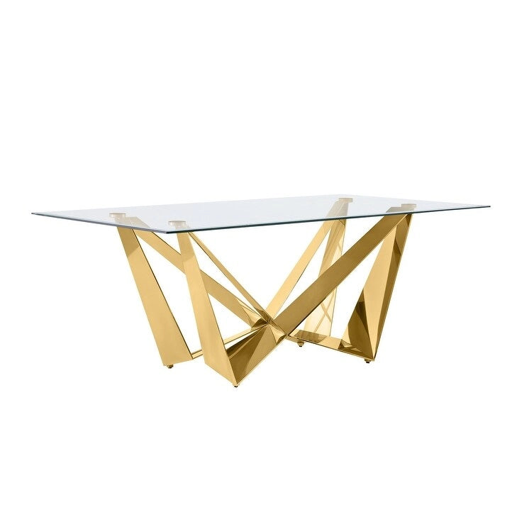 Best Quality Furniture Glass Dining Table-6