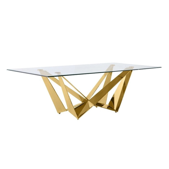 Best Quality Furniture Glass Dining Table-8