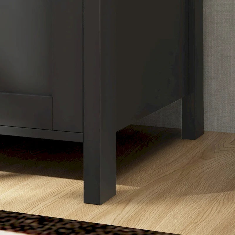 HOMCOM Lateral File Cabinet with 2 Drawers for Home Office, Filing Cabinet with Lock, Adjustable Hanging Bar for Letter, A4-9