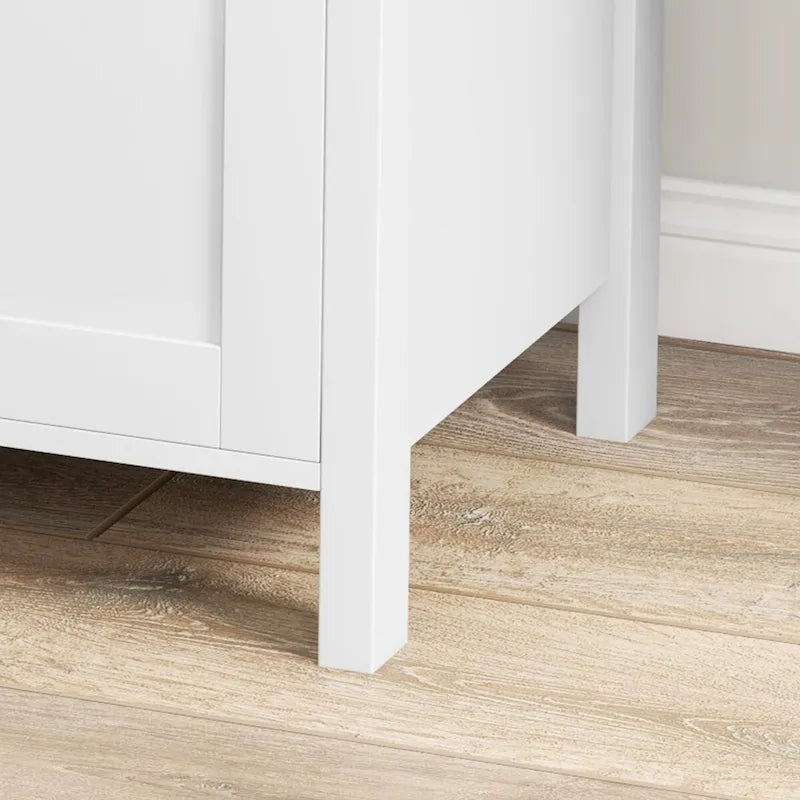 HOMCOM Lateral File Cabinet with 2 Drawers for Home Office, Filing Cabinet with Lock, Adjustable Hanging Bar for Letter, A4-27